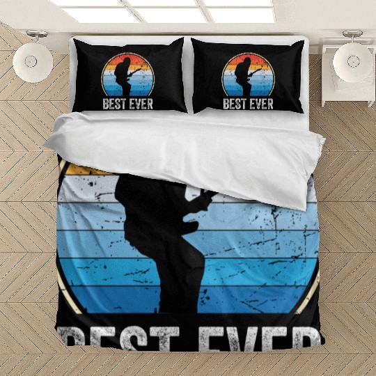 Best Dad Ever Music Guitar Bedding Sets