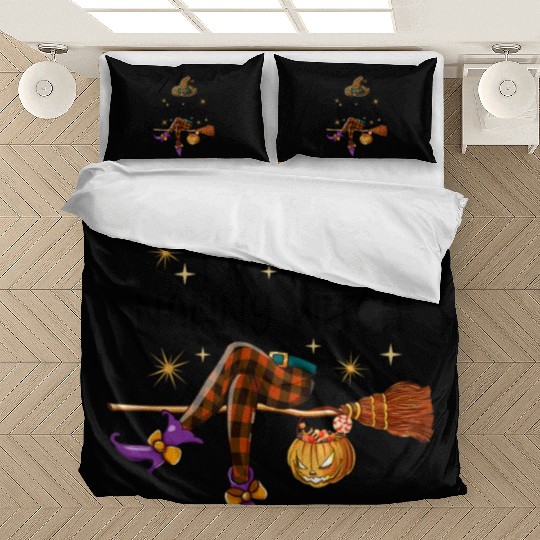 I'm The Nanny Witch Halloween Grandma Halloween Bedding Sets