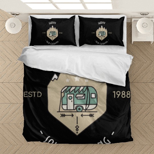 Happy Solo Camping Bedding Sets