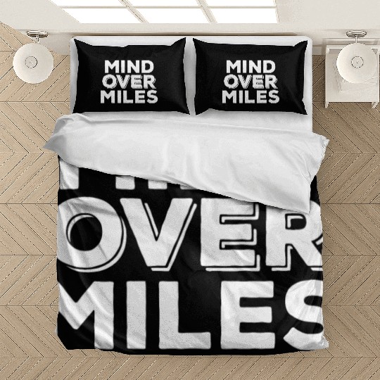 RUNNING MIND OVER MILES Bedding Sets