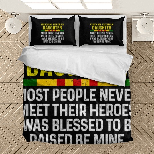 US Army Vietnam Veteran Daughter Bedding Sets