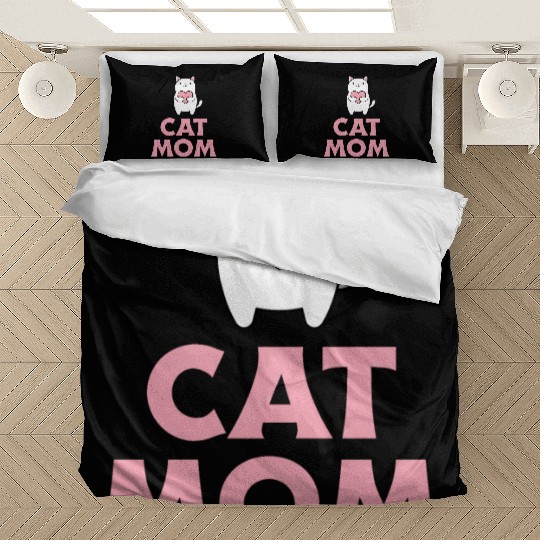 Cat Mom Bedding Sets