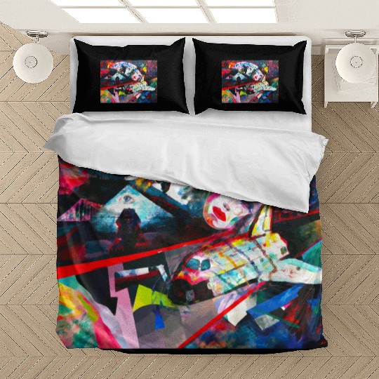 Moonshot Surreal Space Fantasy Bedding Sets