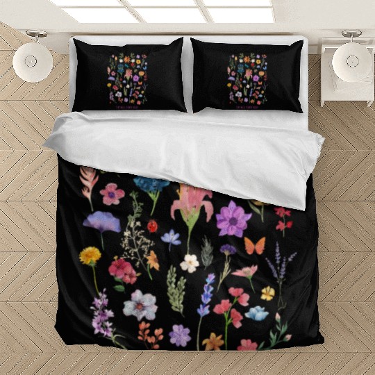 Stay wild, flower child Bedding Sets