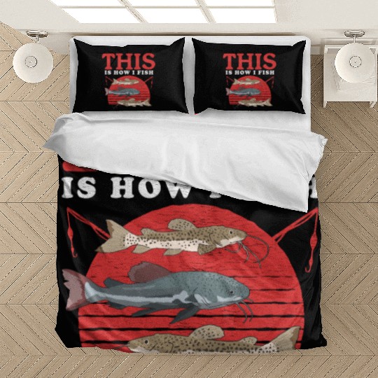Catfishing How I Fish Catfish Fishing Bedding Sets