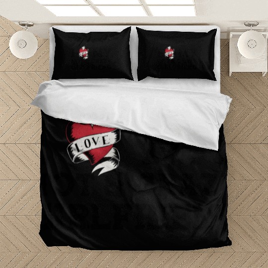 I Love My Hot & Crazy Girlfriend, I Love My GF Bedding Sets