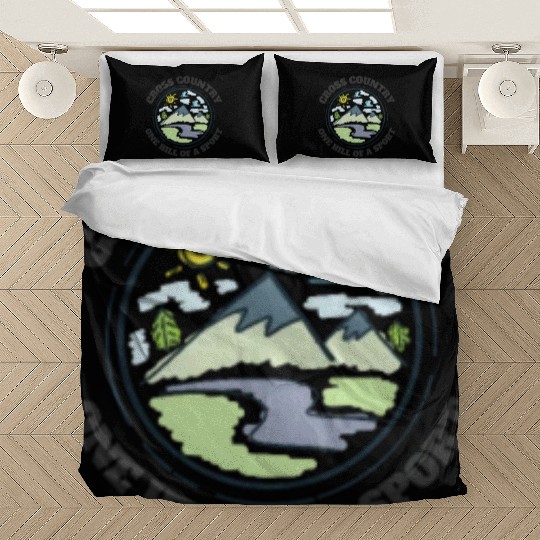 High School Running Bedding Sets, Cross Country Hills,
