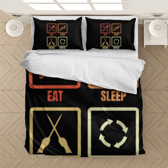 Drummer Daily Routine Bedding Sets