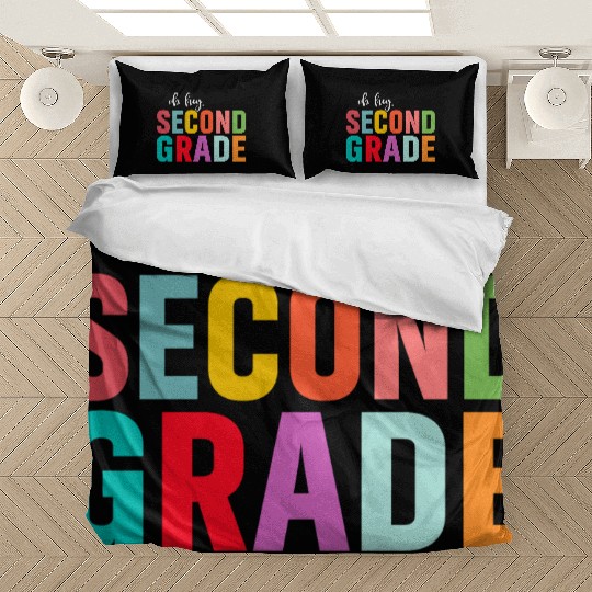 Back To School Oh Hey 2nd Grade Bedding Sets