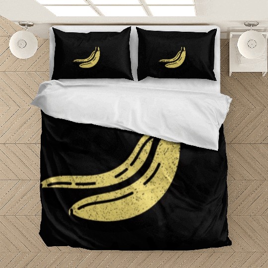 Vintage Funny Banana Let Us Go Love Banana Bedding Sets
