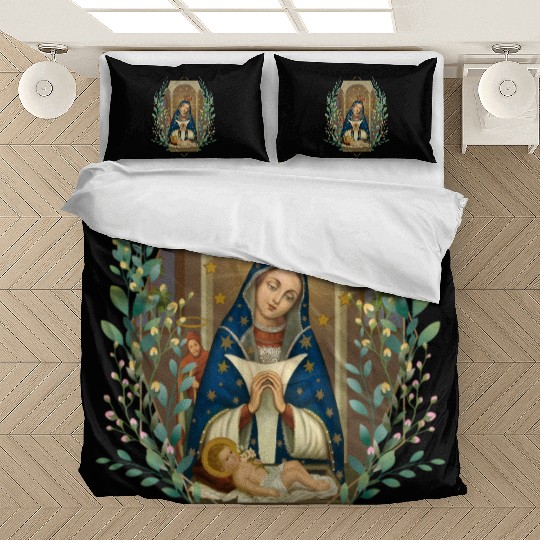 Our Lady Of Altagracia Virgen De Domiana Bedding Sets