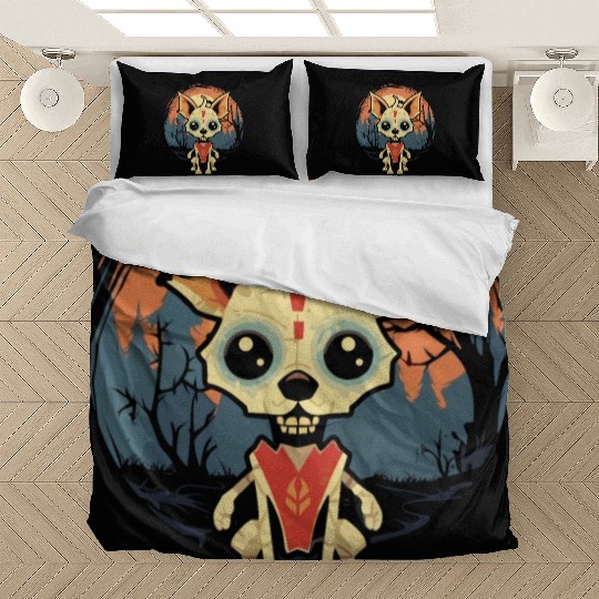 Chihuahua Halloween Puppy Trick Or Treat Dog Lover Bedding Sets