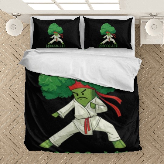 Broccoli Martial Arts Karate MMA Boxing Kicks Bedding Sets