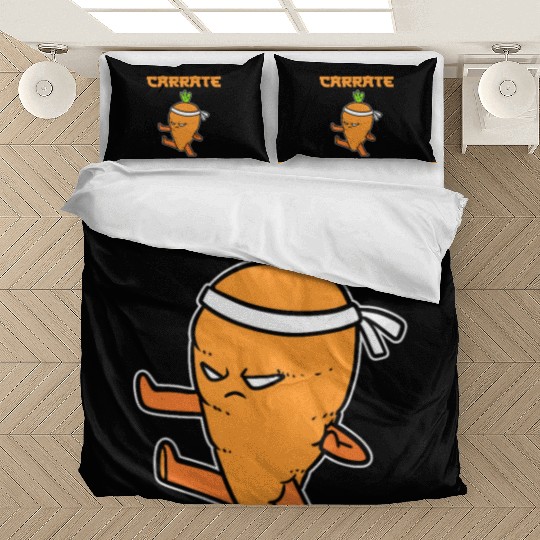Carrot Pun Vegetarian Bedding Sets