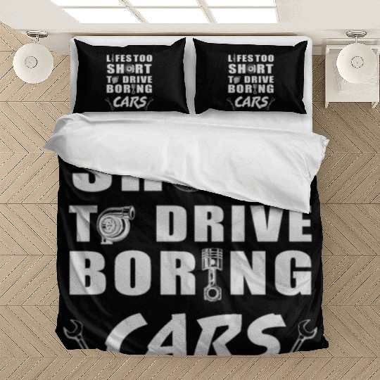 Lifes Too Short Car Lover Racing Racer Bedding Sets