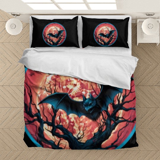 Bats Bat Fruit Bats Halloween Bedding Sets