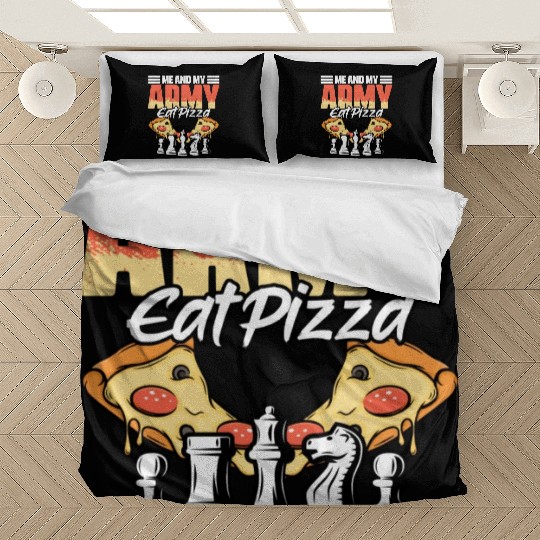 Funny Board Game Sports Humor For A Pizza Lover Bedding Sets