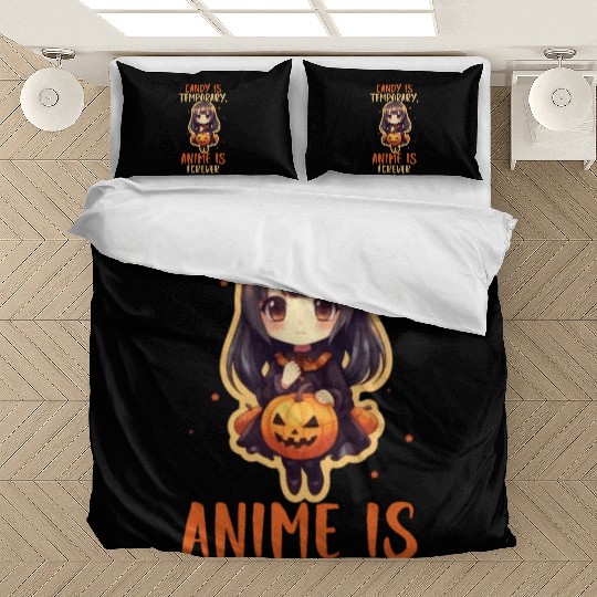 Anime Halloween Kawaii Trick Or Treat Spooky Manga Bedding Sets