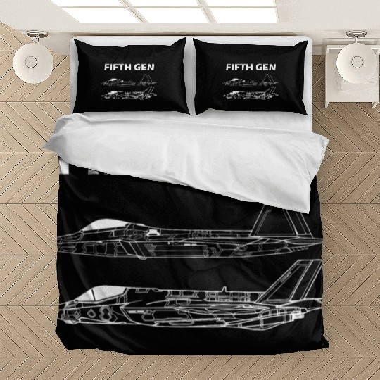 FIFTH GEN | F-22 F-35 Bedding Sets
