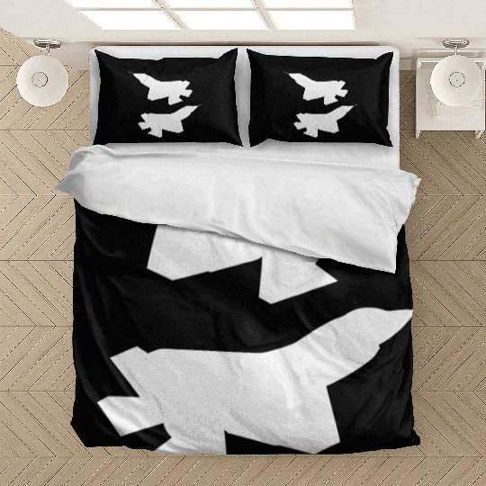 F35 silhouette Bedding Sets