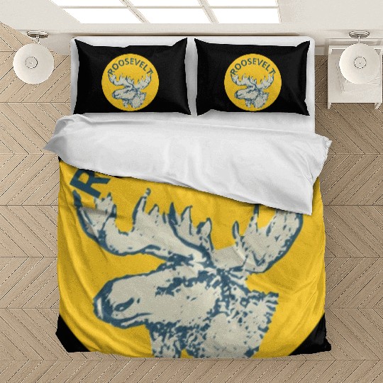 Teddy Roosevelt Bull Moose Py Bedding Sets
