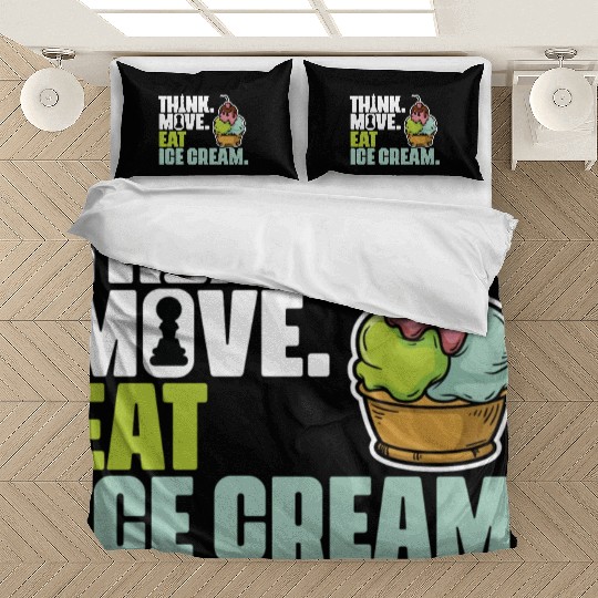Funny Board Game Enthusiast For Ice Cream Lover Bedding Sets