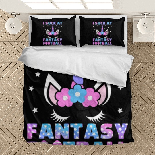 I Suck at Fantasy Football Loser Punishment Funny Bedding Sets