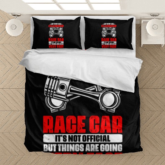 Funny Race Car Relationship For A Racecar Driver Bedding Sets