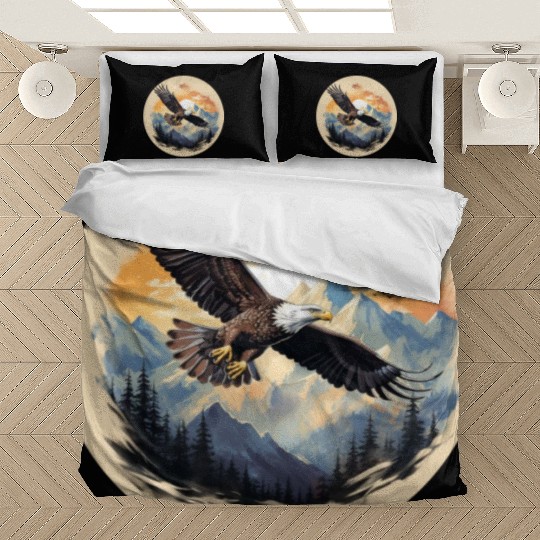 Bald Eagle as America's Symbol Bedding Sets