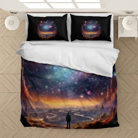 Galactic Splendor: Embrace the Marvels of Cosmos Bedding Sets