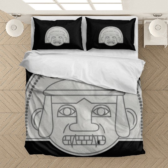 Colombian San Agustin Pre Columbus Indigenous Bedding Sets