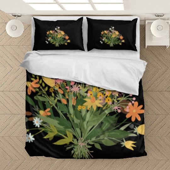 Gather Your Courage Like Wild Flowers Bedding Sets