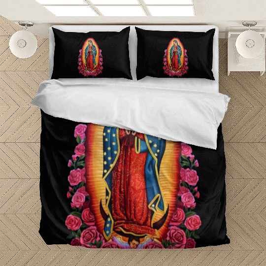 Virgin Mary Lady of Guadalupe Virgen De Guadalupe Bedding Sets
