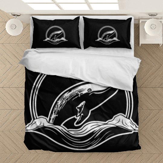 Whale Ocean Marine Bedding Sets