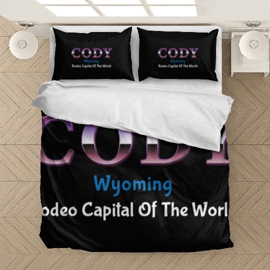 Cody Wyoming Rodeo Capital Of The World Bedding Sets