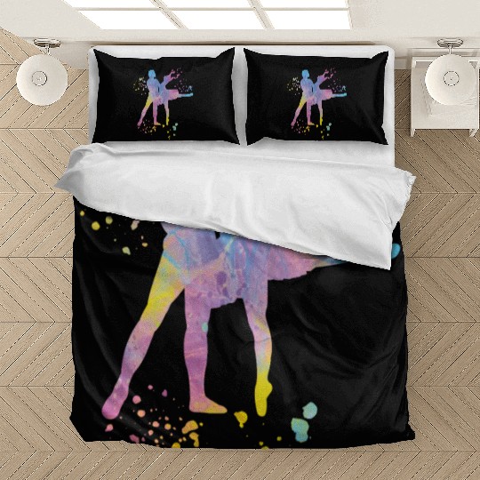 Ballet Dance Couple Woman Ballerina Bedding Sets