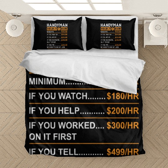 Handyman Hourly Rate Labor Day Bedding Sets