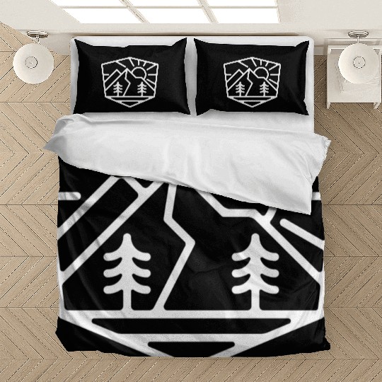 Sunrise And Mountain For Dark Bedding Sets