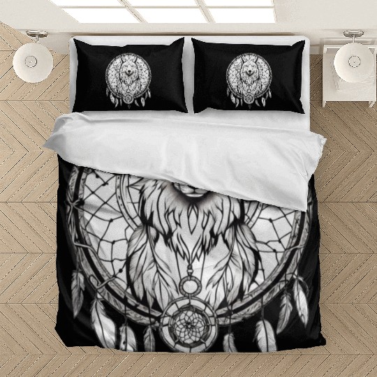 "SoulGuard Dreamcatcher: Embracing Ancestral Whisp Bedding Sets