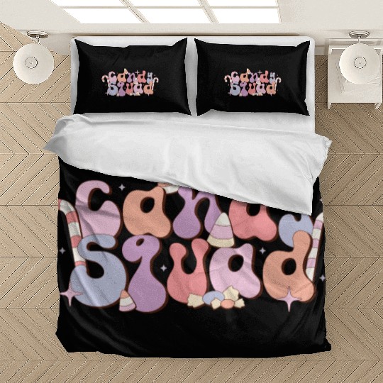 Candy Squad, Happy Halloween Day Bedding Sets