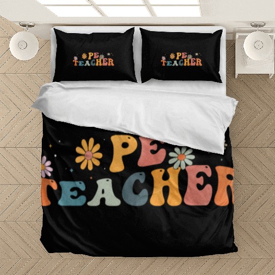 Groovy PE Teacher Physical Education Teaching Bedding Sets