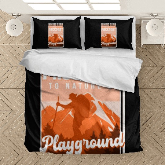 Hiking Gear Is Your Passport To Natures Playground Bedding Sets