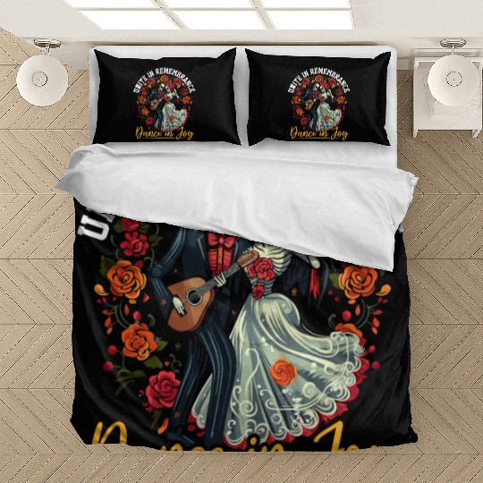 Dia De Los Muertos Sugar Skull Mexican Holiday Bedding Sets