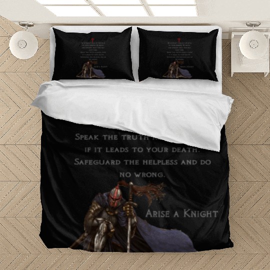 Knights Templar Christian Religious Warrior Oath Bedding Sets