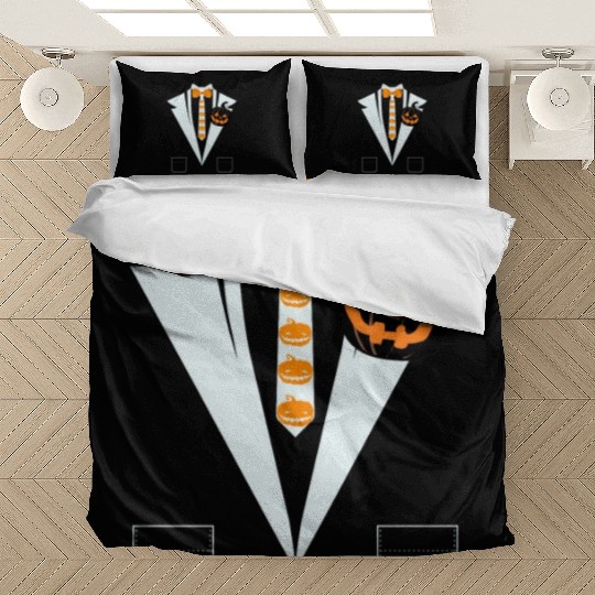Hilarious Halloween Suit Costume Bedding Sets