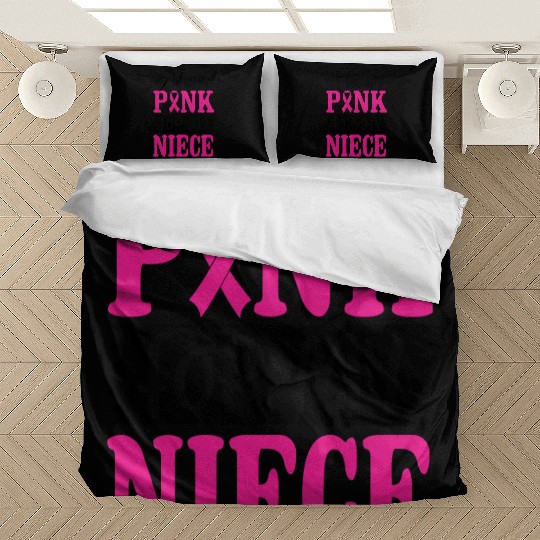I Wear Pink For My Niece Bedding Sets