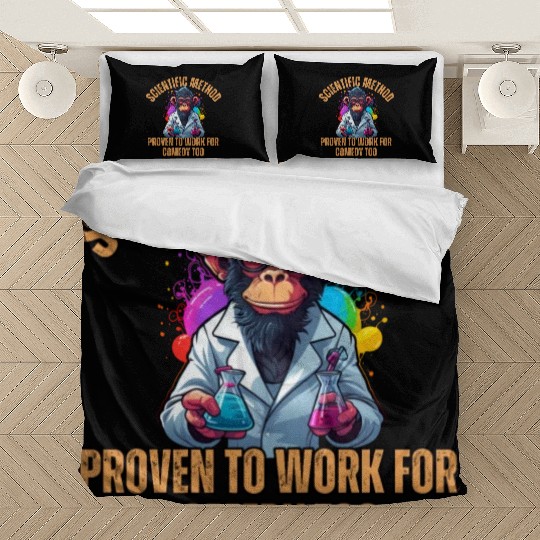 Scientific Method: Proven to work for comedy too. Bedding Sets