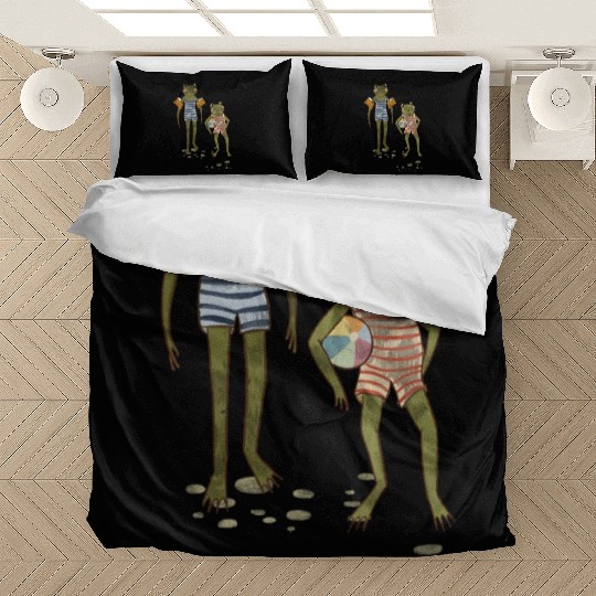 Frog Pond Friends Bedding Sets