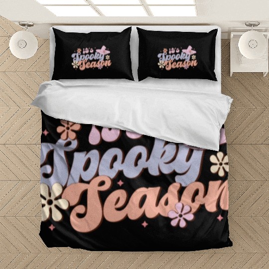 It's Spooky Season, Happy Halloween Day Bedding Sets