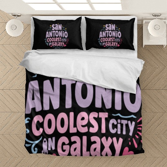 San Antonio Coolest Galaxy Bedding Sets